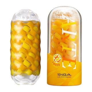 TENGA ARTE 織紋杯 [TWEED/厚磅黃]【OGC情趣用品】