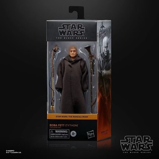 孩之寶Hasbro 星際大戰 STAR WARS 6吋黑標 曼達洛人 波巴費特(泰桑星) 斗篷
