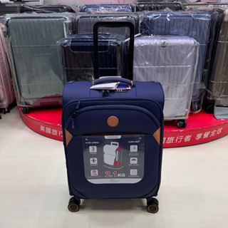 Verage 輕量劍橋系列 布箱349-73行李箱 極輕量設計 旅行箱TSA密碼鎖 飛機輪 登機箱19吋 藍色$3680