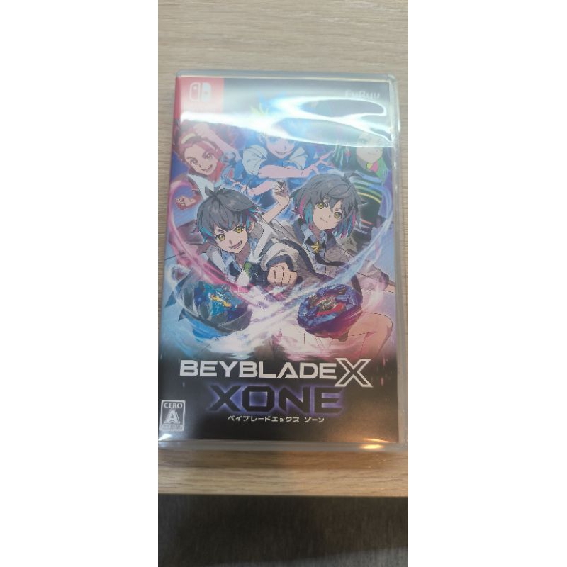 NS SWITCH 戰鬥陀螺X Xzone 二手附特典未使用 無陀螺