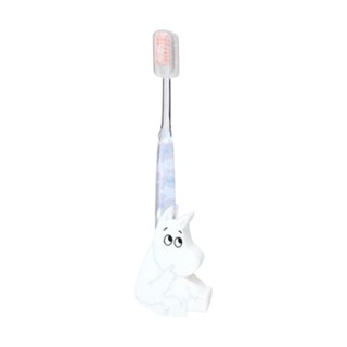 日本 mooning 嚕嚕米牙刷+牙刷架 1st (JN1054)
