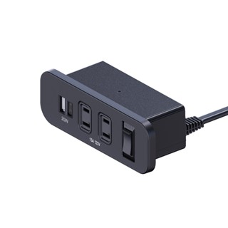 ST-064-1A1C 傢俱專用延長插座 USB Type-C款 插座 延長線 傢俱用插座 延長線插座