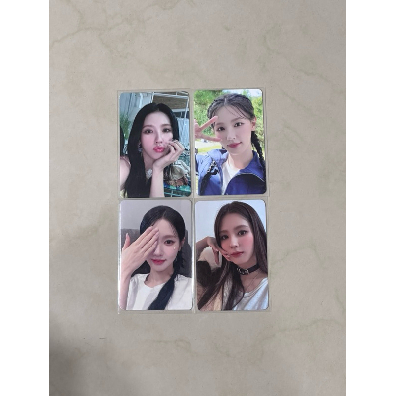 (G)-idle i-dle 小卡 特典 年曆卡