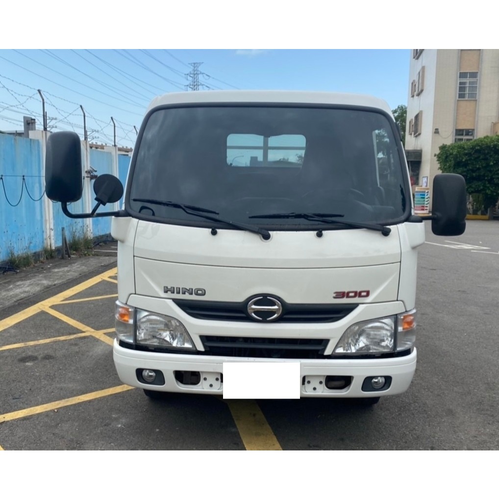中古車 2016 HINO 300 11.5呎 長軸 五噸 三噸半 柴油 手排 空斗 專賣 一手 二手 貨車 工程車