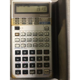 二手良品 市面稀少的四十年復古骨董 非一般計算機 Casio 卡西歐 工程計算機 fx-3600P 可刷卡分期