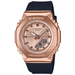 【聊聊甜甜價】CASIO G-SHOCK 時尚八角雙顯腕錶 GM-S2110PG-1A4