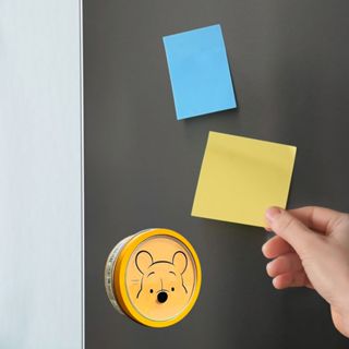迪士尼 磁鐵收納罐 鐵罐收納盒 冰箱吸鐵盒 圓形磁吸收納盒