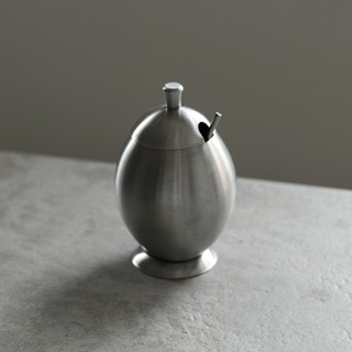 mooin Ägg 銀蛋調味罐 304不鏽鋼 調味料罐 收納 香料罐 胡椒罐 鹽罐 糖罐 廚房收納 收納罐