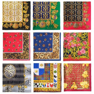 Dior迪奧 華麗歐風印花方型絲巾90cm(任選)｜GoBrand購名牌