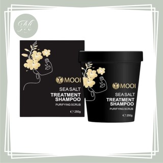 【Mia1855】MOOI 海鹽淨化洗髮霜 250g 細養美學 頭皮淨化/頭皮去角質/控油/強健髮根