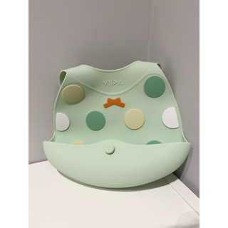 [二手] VIIDA Joy 便攜式矽膠圍兜 防水