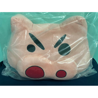 🎉[全新現貨] 🥳❤️正版授權蠟筆小新 -左衛門立體抱枕/不理不理左衛門頭型抱枕/16吋娃娃