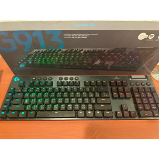 （已售出）Logitech 羅技 G913 （二手）無線機械式電競鍵盤 棕軸 無線鍵盤 藍牙鍵盤