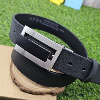 🔖【紳士皮帶】黑色全牛皮皮帶~和之風經典款