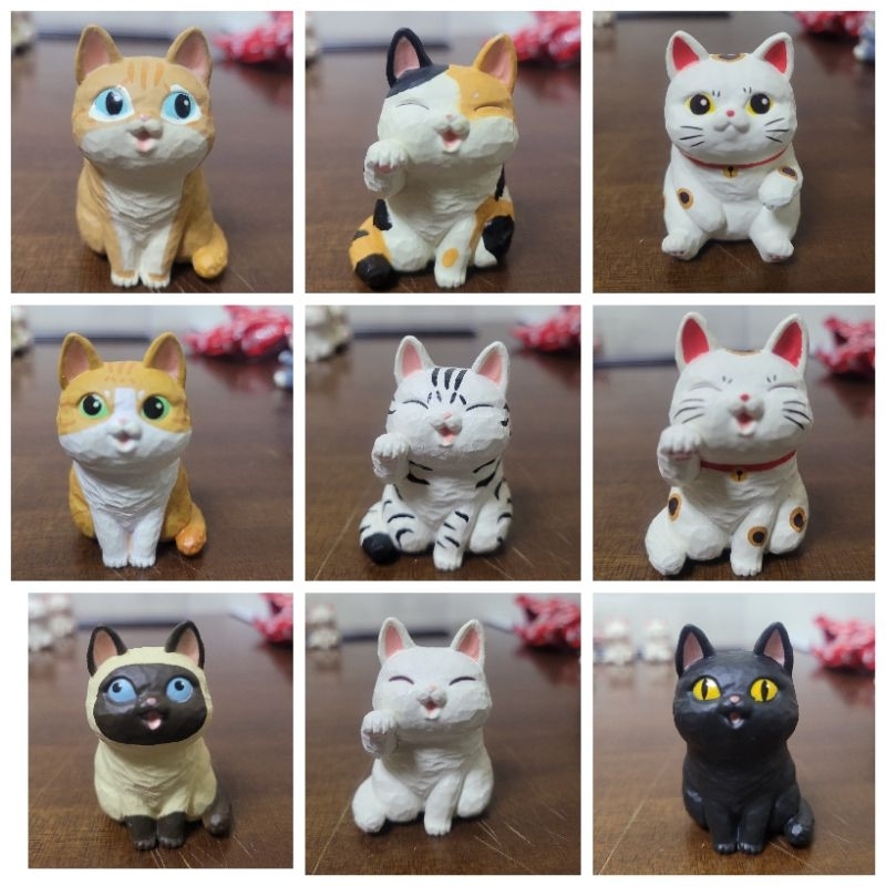 jinart 想作室木雕 貓之島 盲盒確認款