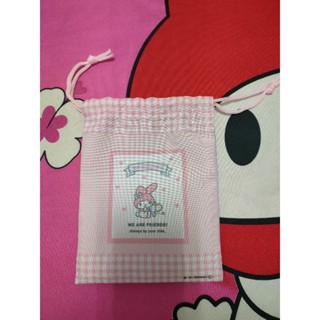 <全新商品> 美樂蒂&酷洛米束口袋