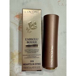 二手9.9成 近全新✔️免稅店購入 Lancôme 絕對完美柔霧唇膏 色號315