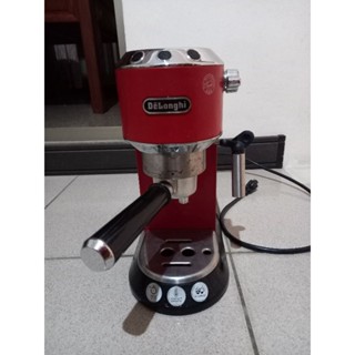 公司貨 中文標 DeLonghi 迪朗奇 EC680 紅色濃縮咖啡機 卡布奇諾 奶泡 半自動義式咖啡機 家用 小體積輕巧