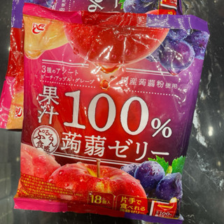 #日本零食#【現貨】 ACE蒟蒻 三味果凍 擠壓果凍 水果蒟蒻果凍 果凍（18入） 【異國零嘴輕鬆Buy】
