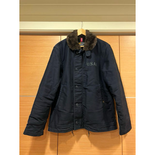 alpha us navy deck n1 jacket