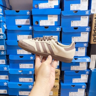 代購♦️2505 Adidas Samba OG 歐洲限定 榛果拿鐵 咖啡色 麂皮 復古鞋 JQ6304