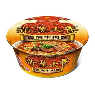 全新 滿漢大餐 蔥燒牛肉麵 碗裝