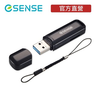 【Esense 逸盛】 C22 USB 3.0 SD/T-FLASH 讀卡機(雙槽免轉卡 支援class 10)