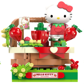 QMAN Keeppley積木 - 三麗鷗 草莓季系列 Hello Kitty