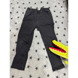二手童裝 cotton on 黑色牛仔布長褲 尺寸6 男童女童皆可 中性款 穿起來帥氣
