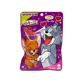 UHA味覺糖 湯姆貓與傑利鼠葡萄軟糖 40g【Donki日本唐吉訶德】