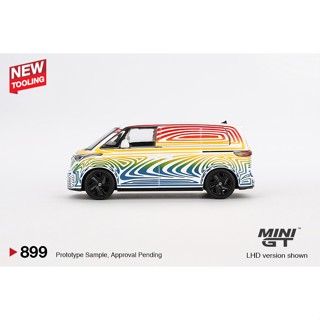 【工匠模型】MINI GT #899 Volkswagen ID. Buzz Prototype "Rainbow"