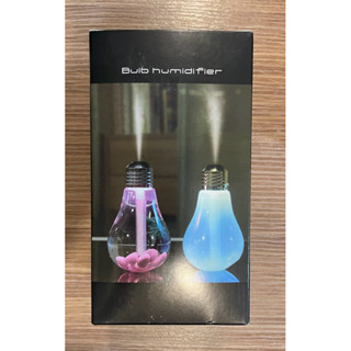USB 燈泡造型加濕器 銀色