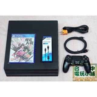 ◎臺中電玩小舖~PS4 PRO 1T 主機 CUH-7117B 黑色 含基本配件 & 新櫻花大戰 遊戲片 & 贈品