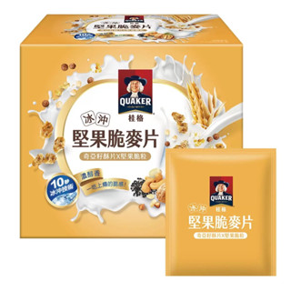 Costco 桂格 冰沖堅果脆麥片 奇亞籽酥片 & 堅果顆粒 31公克 好市多代購 分售 拆售