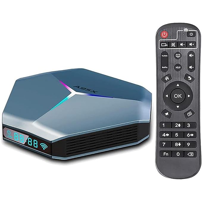 A95X F4 S905X4 4G+64G 網路電視盒 8K 安卓11 雙频WIFI 藍芽4.1