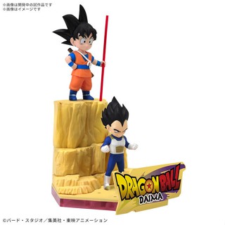 現貨 bandai 七龍珠daima 孫悟空 (迷你) & 貝吉塔 (迷你) 組裝模型