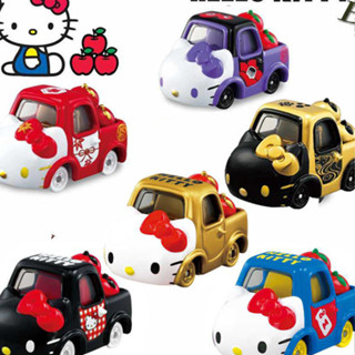 【❤臺灣 齣貨❤\免運】TOMY 多美卡 閤金車 50週年 三麗鷗 HelloKitty 凱蒂貓 小汽車 模型 三麗鷗、