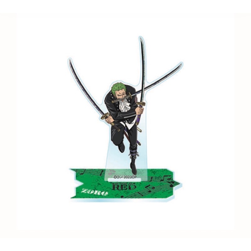 「商品在日本」日本航海王 劇場版FILM RED 第一彈周邊 索隆 演唱會造型立牌 劇場版RED 日本限定