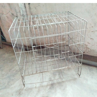 二手/固定式白鐵籠 不鏽鋼 不銹鋼 狗籠 60×45×60公分