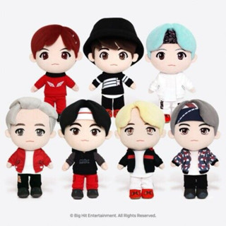 《24H-臺灣現貨》8成新 正品 BTS TINYTAN MIC DROP 玩偶 娃娃 金碩珍 田柾國