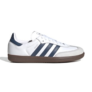 Adidas Samba OG W 女鞋 白深藍色 復古 德訓鞋 愛迪達 休閒鞋 JH5688