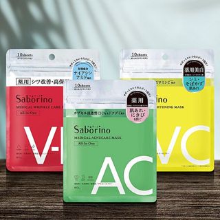 【BCL】Saborino浸潤保濕面膜(10枚入)｜日本超人氣 口碑熱銷 不含色素 不含酒精 DS024843
