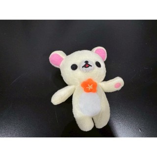 Rilakkuma 拉拉熊 白熊 小吊飾娃娃