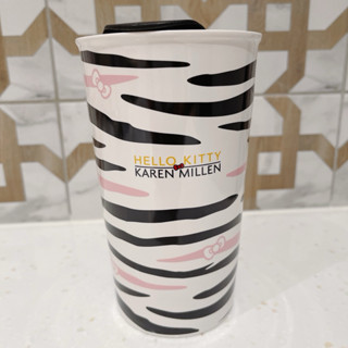 Hello Kitty 雙層陶瓷隨行杯 環保杯 陶瓷杯 7-11