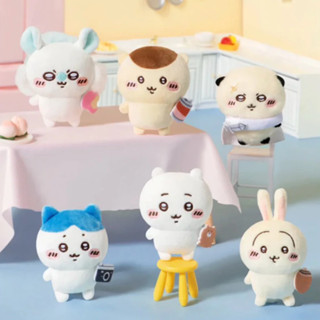 【X8TOY潮玩】MINISO名創優品 CHIIKAWA吉伊卡哇 小小守護毛絨冰箱貼 盲盒 盒抽 盒玩 公仔 模型 玩具