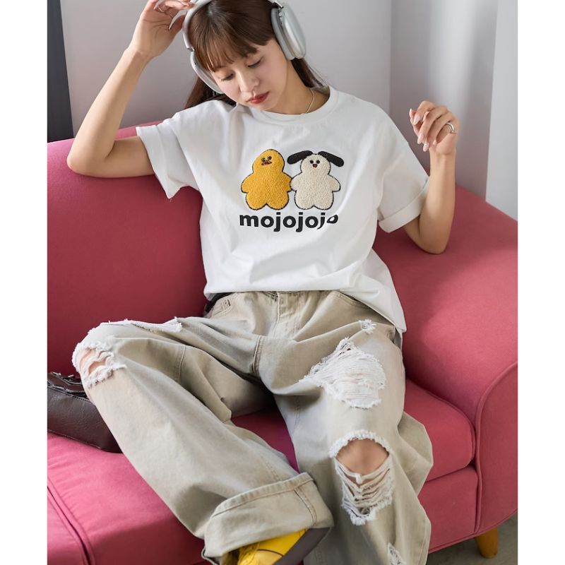 【CT Select🌟免運】🇯🇵PUBLUX mojojojo相良刺繡T恤 日本代購
