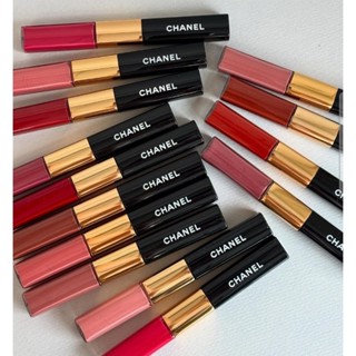 [現貨秒出] Chanel 香奈兒超炫耀持色唇萃 雙頭唇釉 超持久液態唇彩Lip Duo 196 154 174 182