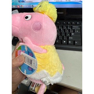 Peppa pig佩佩豬~小雞款6吋玩偶 娃娃