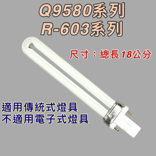 💫新朕照明💫現貨 櫻花烘碗機照明用燈管 PL-13W Q9580 R-603 檯燈 喜特麗 傳統安定器（GX23-2)