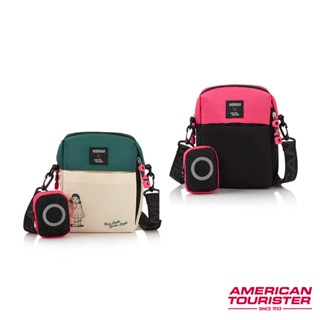 AMERICAN TOURISTER美國旅行者 X SQUID GAME魷魚遊戲聯名 輕量斜揹包/側揹包/斜肩包/子母包